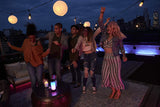JBL Pulse 4 - Portable Bluetooth Speaker with 360 degrees LED lights, powerful sound and deep bass, IPX7 waterproof, 12 hours of playtime, JBL PartyBoost for multiple speaker pairing (Black)