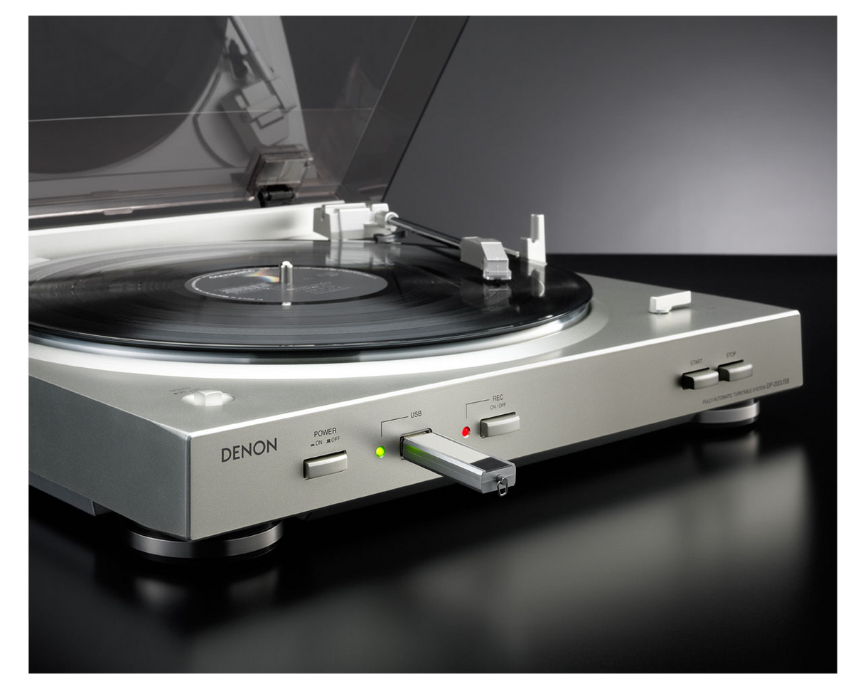 Denon DP-200 USB Fully Automatic Analog Turntable