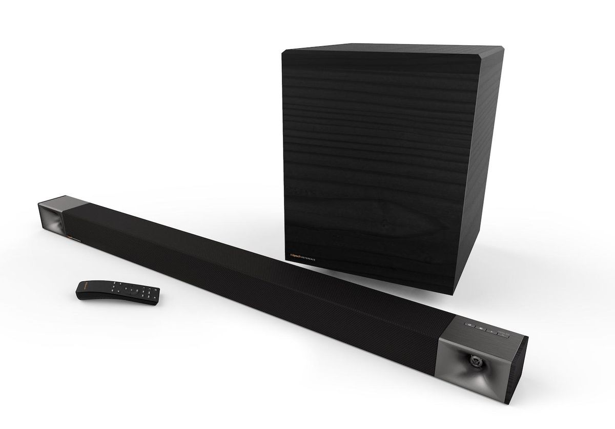 4KUST PROJECTOR 150" ALR FLOOR RAISING SCREEN KLIPSCH SOUNDBAR AND APPLE TV