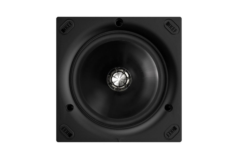 KEF Ci130QSfl Flush Mount In-Wall Square Architectural Speaker
