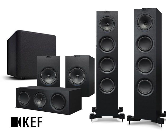 KEF Q550 Q150 Q350C KUBE 10B SUBWOOFER SPEAKER PACKAGE
