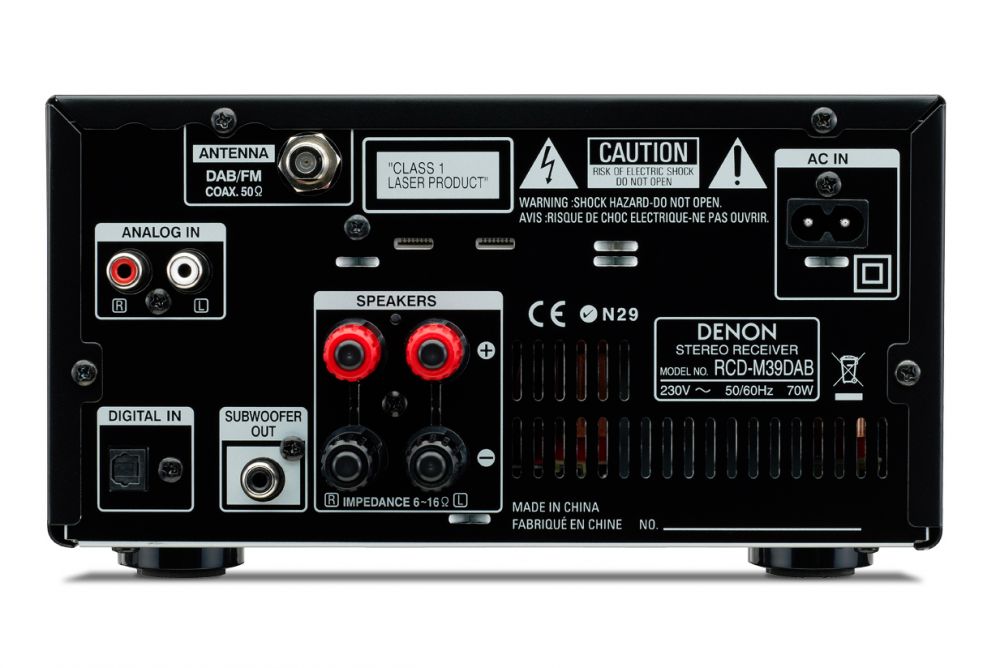 Denon RCD-M39DAB Audio System